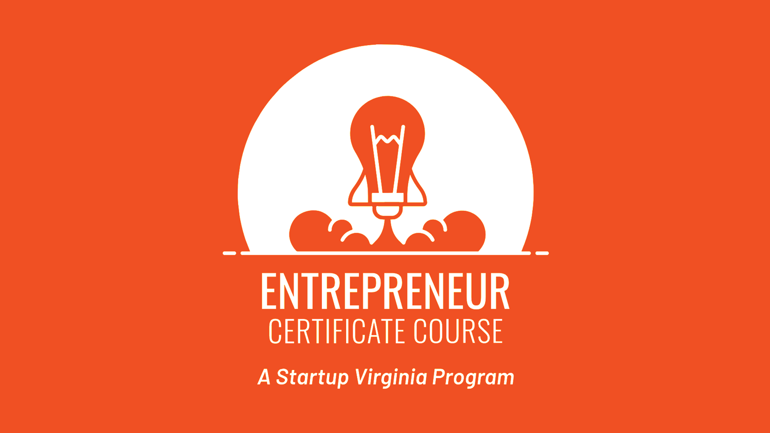 Entrepreneur Certificate Course logo